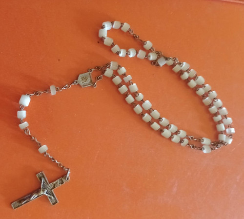 Rosario vintage metallo - vintage,