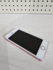 Apple iPhone SE 1a generazione A1662 operatore: sbloccato oro rosa 64 GB angolo superiore sinistro