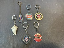 Lotto 6 Portachiavi Vintage Garage Michelin Renault Motul Fina Panhard