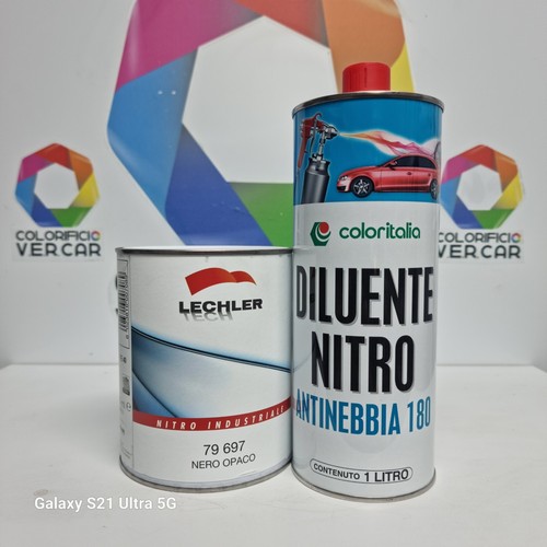 Kit nero opaco lt diluente - opaco,
