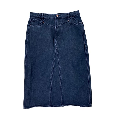 Gonna jeans donna lunga - , nera