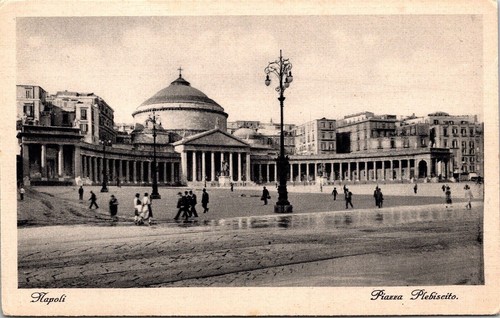 Napoli piazza plebiseito - napoli,