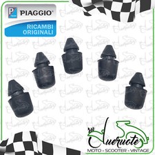 KIT 5 GOMMINI TAMPONE SPORTELLO COFANO MOTORE VESPA PK 50 125 S XL RUSH N FL HP