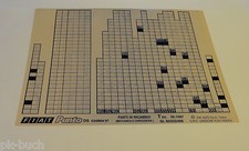 Microfiche Catalogo Ricambi Fiat Punto DS Gamma 1997 Stand 05/1997