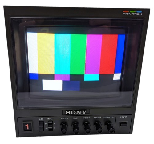 Monitor video crt - crt, colori