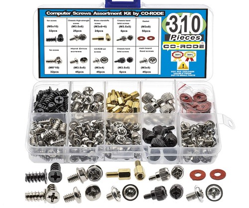 310pcs set viti per schede - di,