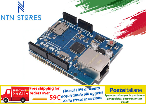 Ethernet shield w5100 lan uno