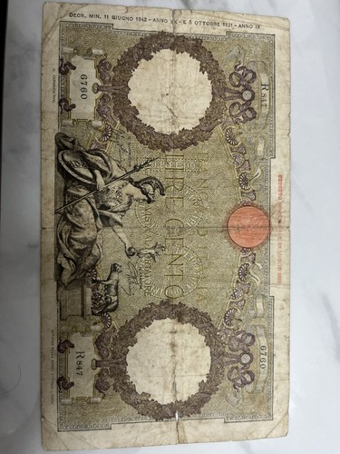 100 lire roma guerriera - 100,