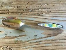 ROYAL ALBERT Cucchiaino SILVER PLATED FLOWER OF THE MONTH Aprile