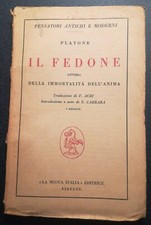IL FEDONE OVVERO DELLA