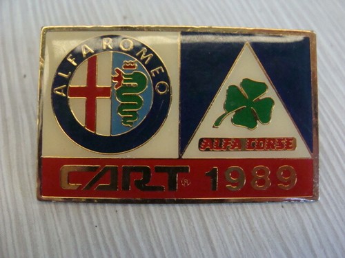 Badge alfa romeo cart 1989 - badge,
