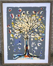 Albero fiore vecchio - in,