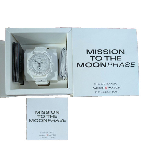 Omega swatch speedmaster - x,