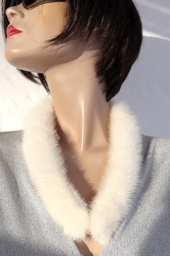 Collana pelliccia visone - collana, di