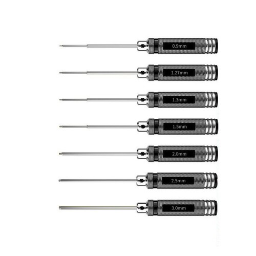 Set punte esagonali 17 - set,