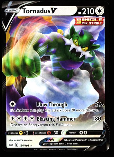Tornadus 124 198 holo - 124/198, raro