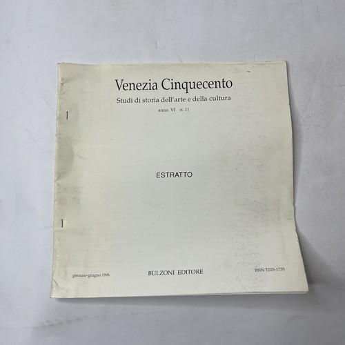 Venezia 500 studi storia - venezia,