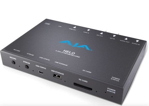 Aja helo 274 stream record - helo, h.274