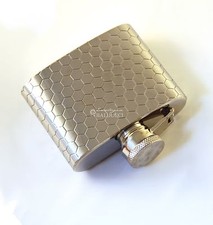 Fiaschetta tascabile in acciaio inox da viaggio da 2 oz (ml. 57) per distillati 