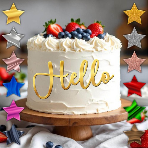 Charm acrilico per - torta, |