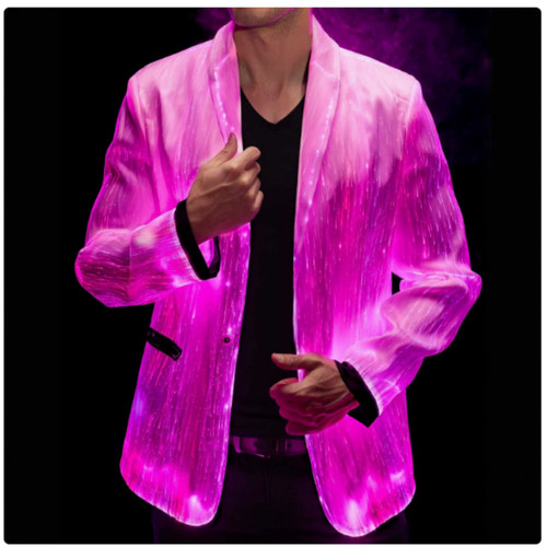 Costume tuta uomo - led, fibra