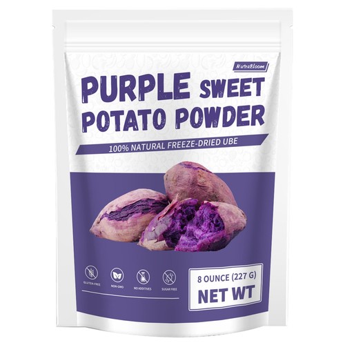 Polvere patate dolci - di, viola