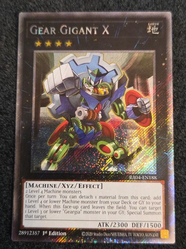 Gear gigant platinum - x, secret