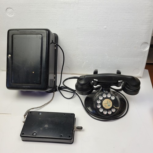 Antico telefono elettrico
