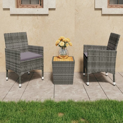 Set bistrot polyrattan e - set,