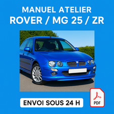 Manuel atelier rover zr - atelier, 25