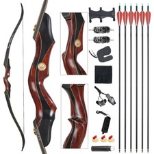 Set frecce arco 60" ricurvo