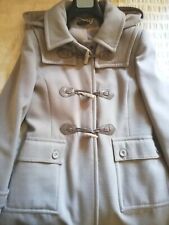 Cappotto montgomery donna lana grigio chiaro 