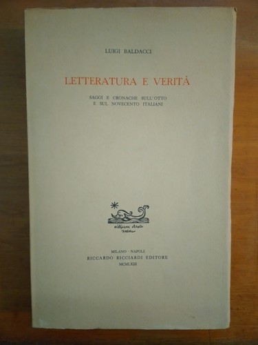 Luigi baldacci letteratura - baldacci-,