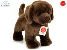 Peluche Teddy Hermann Chocolate Labrador 91997 giocattolo morbido Lincrafts Regno Unito Est.1993