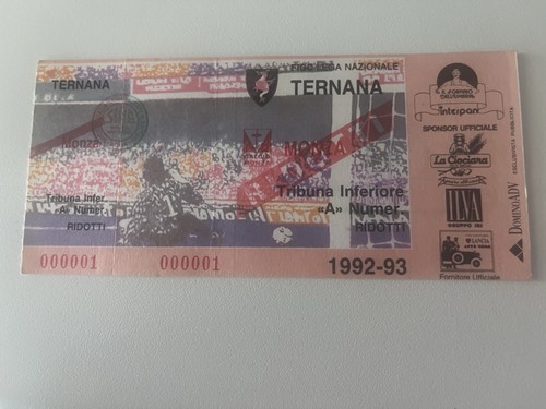Ternana monza biglietto ticket - ternana-monza, biglietto/ticket