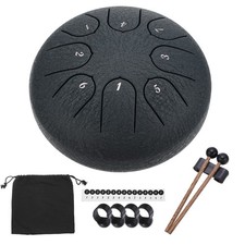 Steel Tongue Drum 6 pollici 8