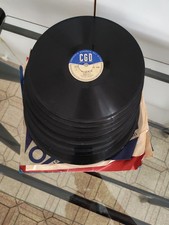 Lotto 16 Dischi 78 Giri Vintage Originali