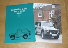 Brochure Mercedes G Wagon