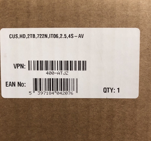 Dell cus 2tb - hd, 2.5