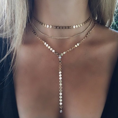 Collana con ciondolo - , girocollo