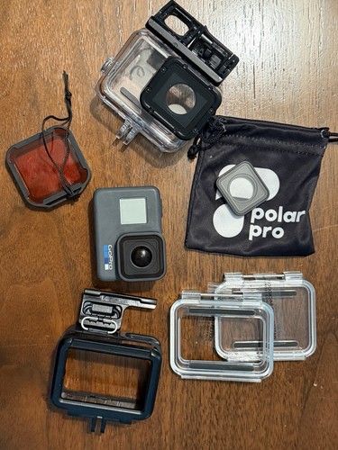 Action camera gopro hero - action,