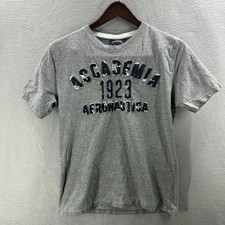 Aeronautica Militare Academia Uomo Media Ricamata Distressed Logo Preppy