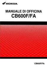 Manuale Officina Honda CB 600 F FA Hornet 2007 2010 [ITA]
