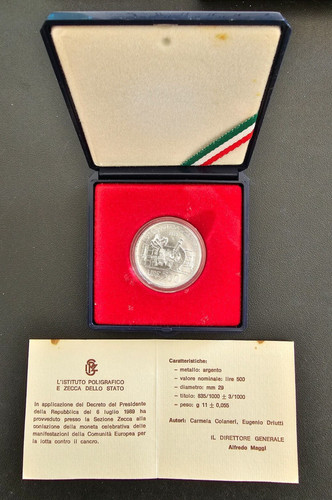 Repubblica italiana moneta 500 - repubblica,