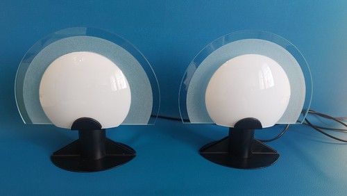 1980 coppia lampade tavolo - 1980,