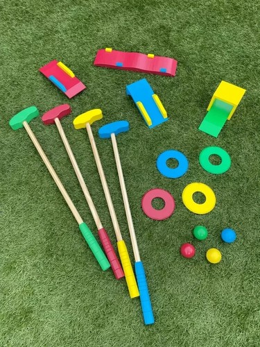 Set golf bambini legno - bambini, in