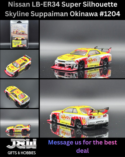 Mini jdm nissan er34 - mini, lb-er34