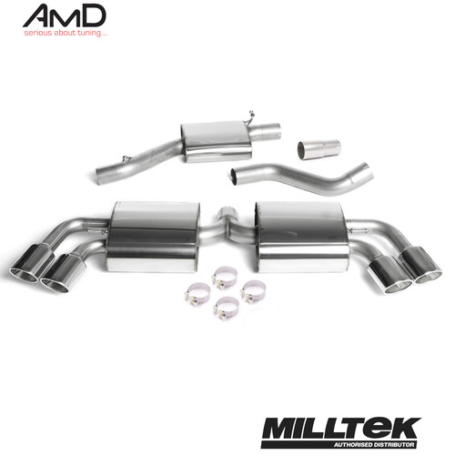 Milltek audi tts scarico cat - milltek,
