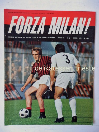 Forza milan rivista tifosi - forza,