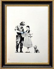 Serigrafia BANKSY "Stop and
